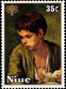 Children Eating Fruit by Murillo