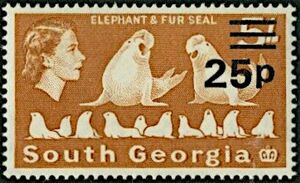 Elephant & Fur Seal - surcharged