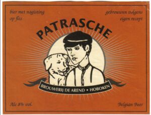 Drink Label: Patrasche (Proefbrouwerij, BelgiumCol:BE-BEER-026770