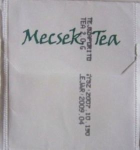 Tejszaporító Tea, white bag, dif bag