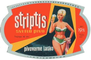 Striptis svetlo pivo
