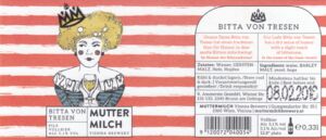 Drink Label: Muttermilch Bitta von Tresen (Muttermilch Vienna Brewery