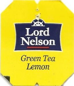 Thee label: Green Tea Lemon (Lord Nelson, Verenigd Koninkrijk(Clock ...