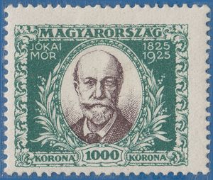 Mór Jókai (1825-1904) writer