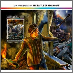 Stamp: 75th Anniversary of the Battle of Stalingrad (Sierra Leone ...