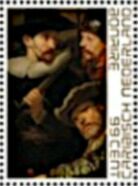 Rembrandt's "Night Watch" (detail)