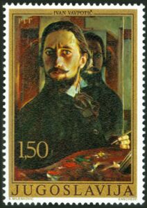 Self portrait of Ivan Vavpotic (1877-1943)