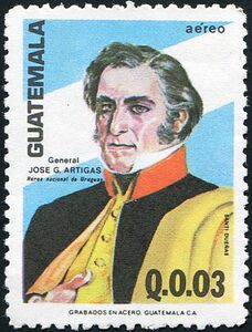 General José Artigas (1764-1850), Uruguay