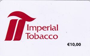 Gift Card: Imperial Tobacco (Imperial Tobacco, Netherlands(Imperial  Tabacco) Col:NL-Imp.Tob-002 💳