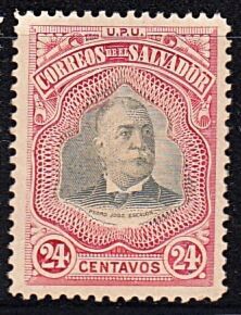 Stamp Pres. Pedro Jose Escalon (El Salvador(President Pedro José