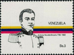 Sello Antonio Nicolas Briceño (Venezuela(Antonio Nicolás Briceño