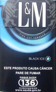 Cigarette Pack: L&M Black Ice (Brazil(L&M Black Ice) Col:BR-CT-0175 🚬