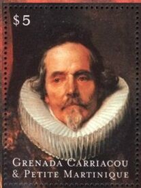 Stamp Jacques le Roy (Grenada Carriacou & Petite Martinique(Van Dyck