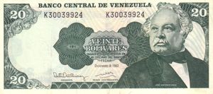 20 Bolívares