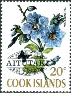 Thunbergia, optd AITUTAKI