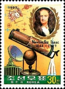 Reflecting telescope invented by Newton