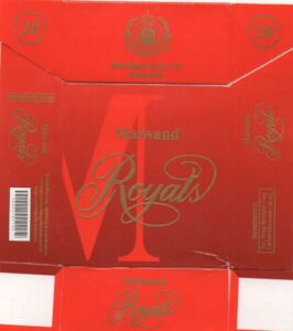 Cigarette Pack: Maiwand Royals (United Kingdom of Great Britain & Northern  IrelandCol:GB-CT-0176 🚬
