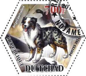 Stamp Berger Australien Cinderellas Chad Col Td 14 141 2