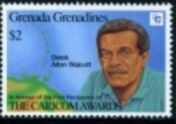 Derek Walcott, writer, St. Lucia