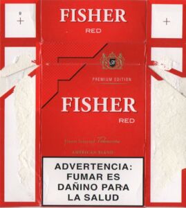 fisher price cigarettes pot-smoking toy? Cigarette Pack: Fisher Red (Germany,