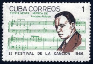 Stamp: Amadeo Roldán (1900-1939) (Cuba(Cuban Composers and Their ...