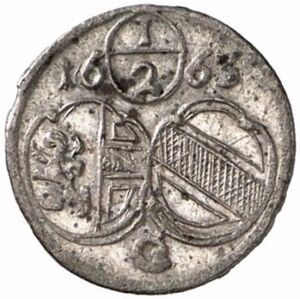 ½ Kreuzer (Archbishop Guidobald von Thun)