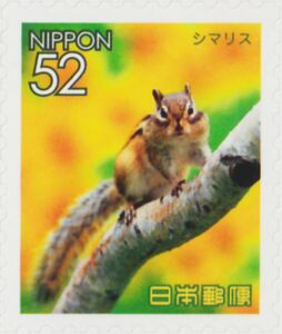 Siberian Chipmunk (Eutamias sibiricus)