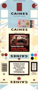 caines cigarettes Cigarette Pack: Caines Delicate Taste (Latvia(Caines Delicate Taste)  Col:LV-CT-0051 🚬