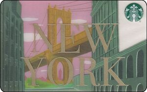 Gift Card: New York (Starbucks, United States Of America) (Regional Series) Col:us-S-6168-18 ...