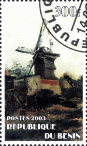 Paintings by Vincent van Gogh Windmills