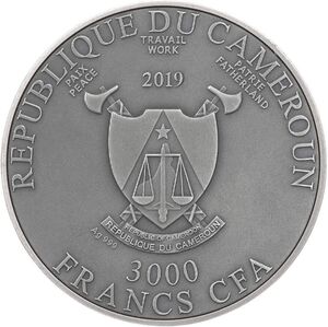 3,000 CFA Francs (Medusa)