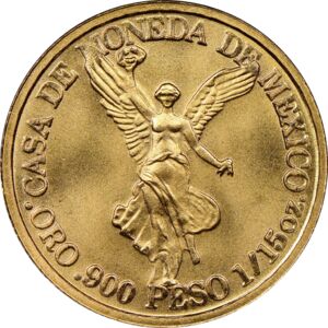 Coin: 1/15 de Onza (Azteca Calendar) (Mexico) (Bullion Coinage) WCC:km628