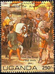 Leo the Great and Athila