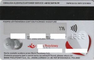 Bankpaske Caritas Bank Pocztowy Poalen Col Pl Mc 0496