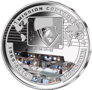 Half Dollar (50 Years of Moonlanding - Mission Control)