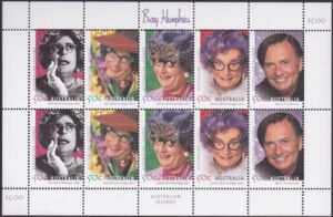 Stamp: Dame Edna/Barry Humphries (Australia(Australian Legends - Barry