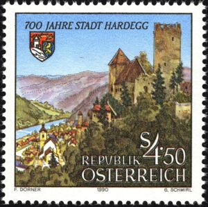 700 years Hardegg City
