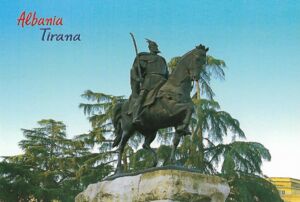 Tirana. Skanderbeg Monument