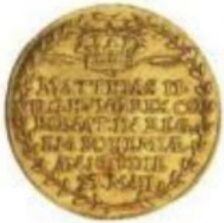 Coin: 2 Ducats (Coronation) (Bohemia(1612~1617 - 22nd King Matthias II ...