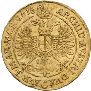 Coin: 2 Ducats (Bohemia) (1612~1617 - 22nd King Matthias II - Holy ...
