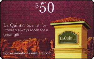 Gift Card: La Quinta (La Quinta, United States of America(La Quinta ...
