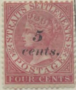 Queen Victoria (1819-1901) - Surcharged