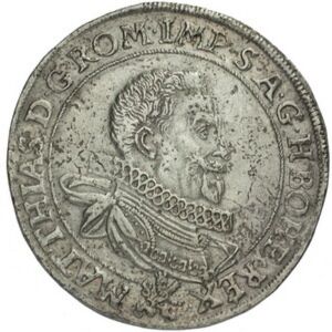 Coin: ½ Thaler (Bohemia) (1612~1617 - 22nd King Matthias II - Holy ...