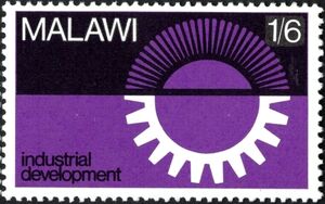 Rising Sun and Cogwheel