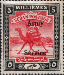 Postman with Dromedary (Camelus dromedarius)