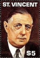 Stamp: General Charles De Gaulle (Saint Vincent & The Grenadines