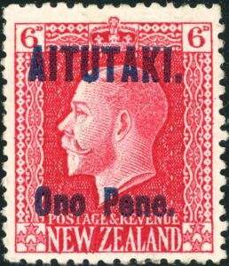 King George V (1865-1936) - Overprinted