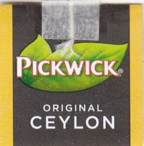 Tea Label: Original Ceylon (Pickwick, Netherlands(Big green leaf ...