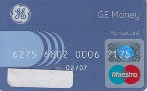 Bank Card Ge Money Bank Ge Money Bank Czech Republic Col Cz Ms 0080