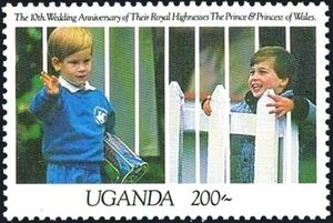 Princes William and Henry